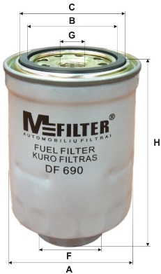 Palivový filter MFILTER